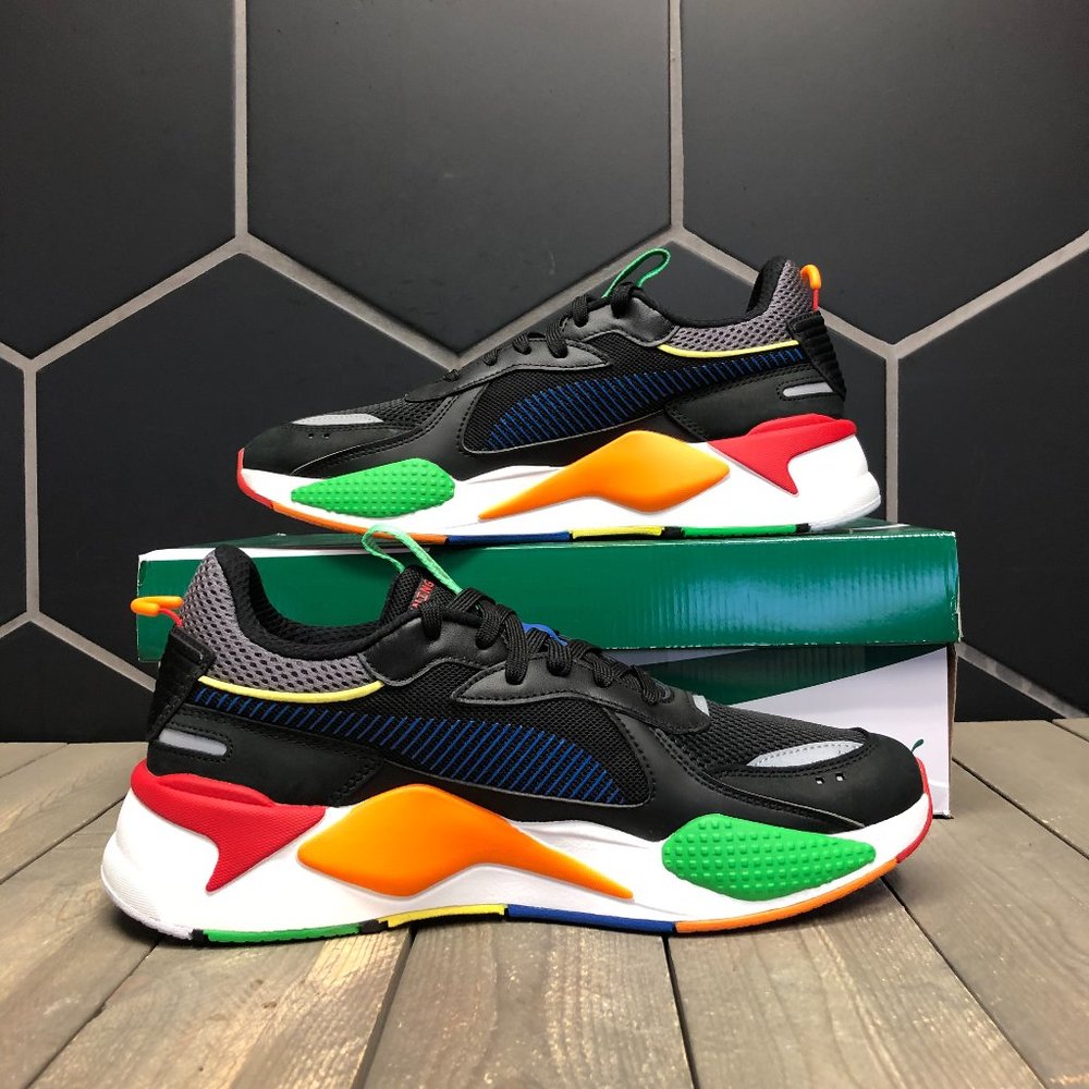 Puma RS-X Bold Black Multi-Color Running (Mult Sz) - Picture 2 of 6